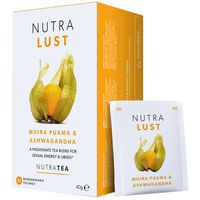NutraLust Libido & Stamina Tea - Ashwagandha & Muira Puama